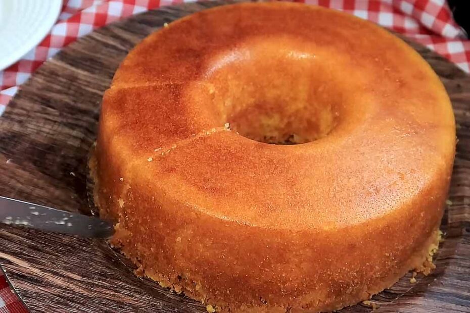 Bolo de Milho Cremoso de Liquidificador