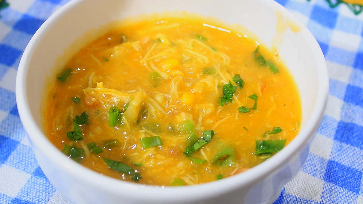 Caldo de Frango Cremoso