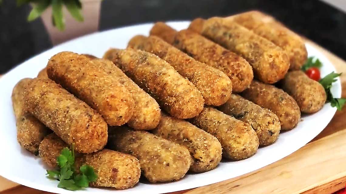 Croquete de Carne com Batata