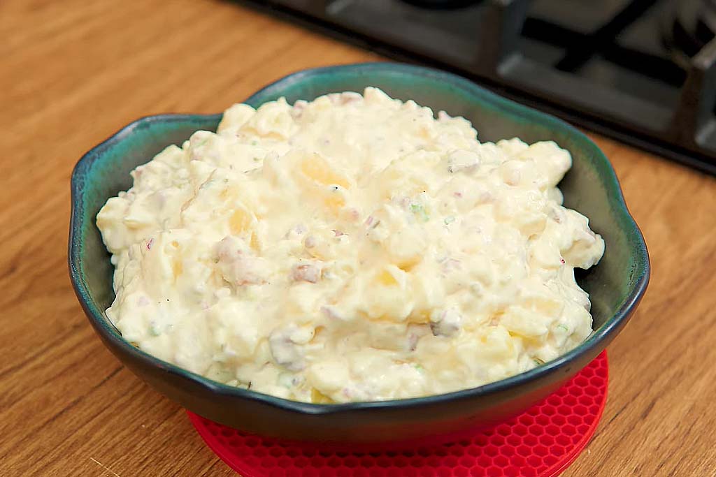  Maionese de Batata com Bacon