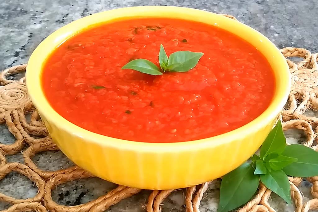 Molho de Tomate Caseiro Fácil