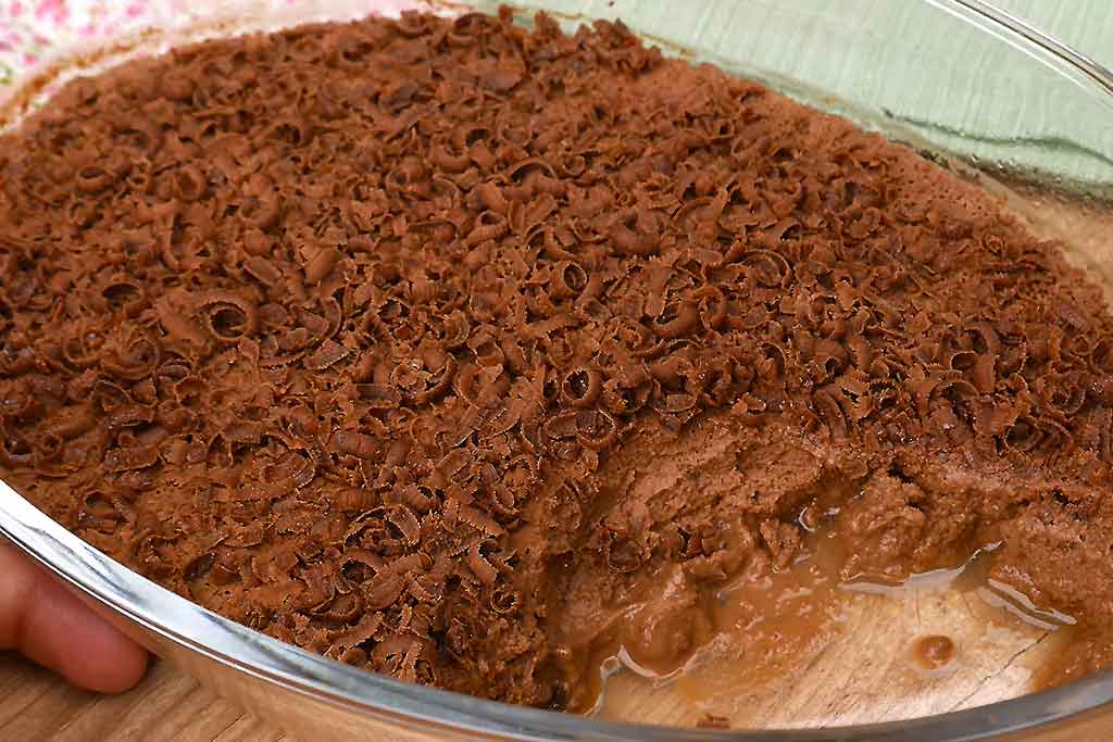 Mousse de Chocolate de Um Ingrediente