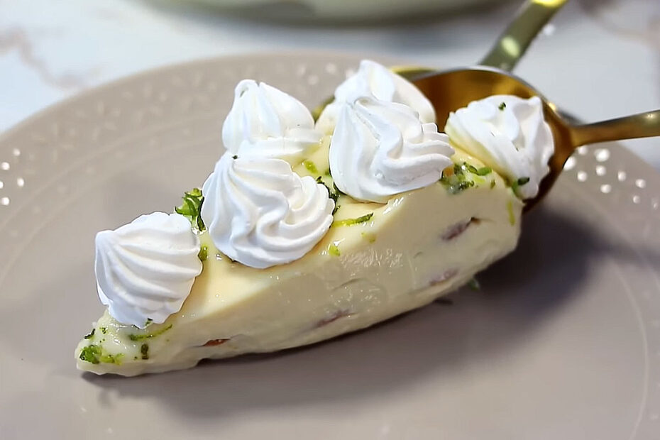 Pavê Refrescante de Limão com Suspiro