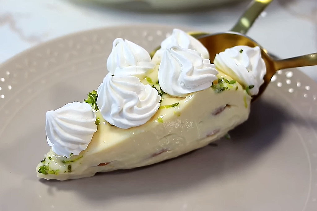 Pavê Refrescante de Limão com Suspiro