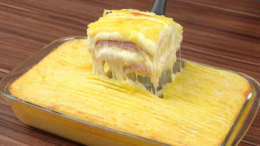 Purê de Batata Recheado