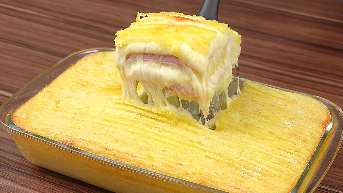 Purê de Batata Recheado