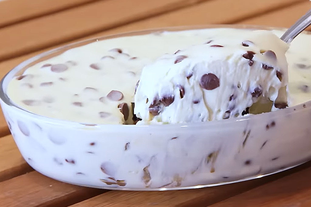 Sobremesa com Apenas 3 Ingredientes