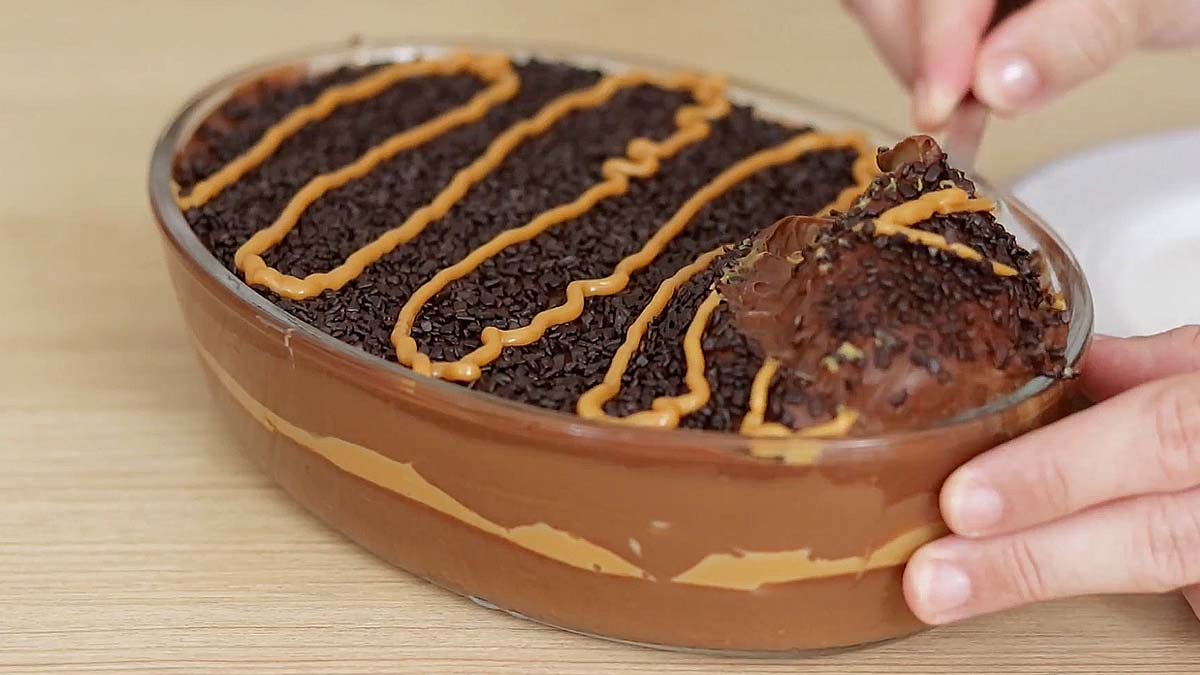 Sobremesa de Chocolate Cremosa