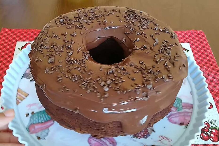 A Melhor Cobertura de Chocolate com 2 Ingredientes