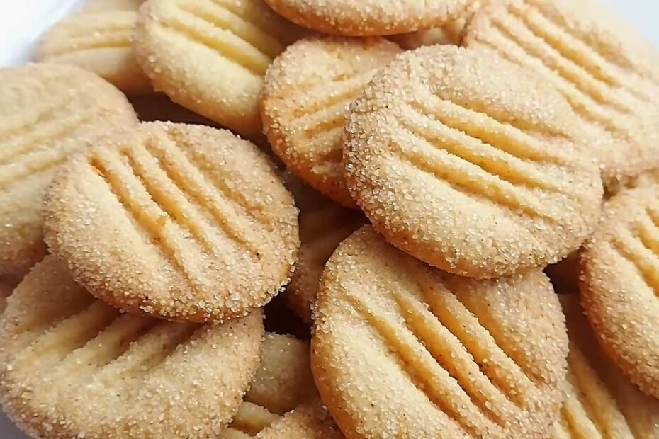 Biscoitinhos Crocantes com Apenas 1 Ovo
