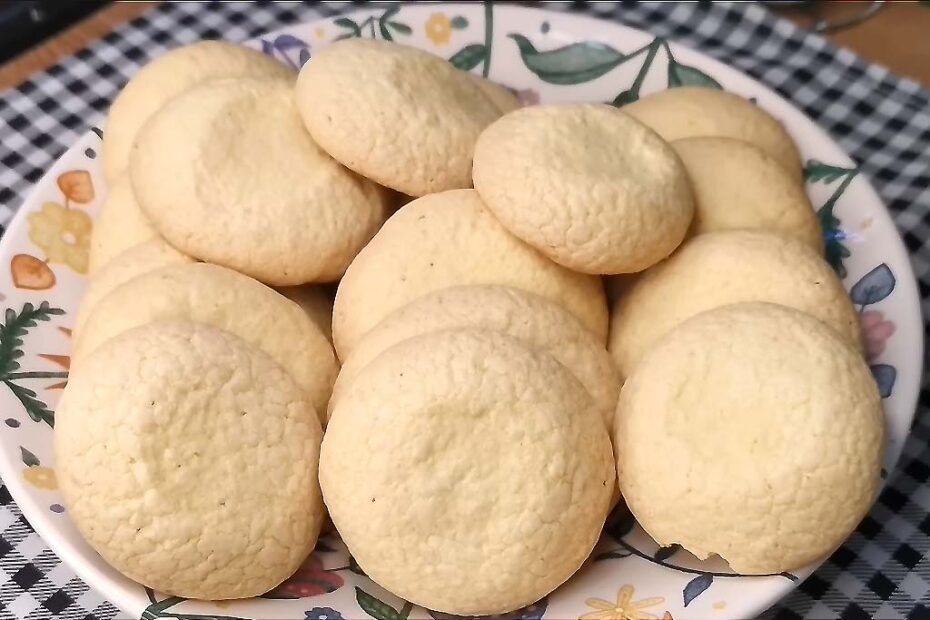 Bolachinha de Fubá com Amido