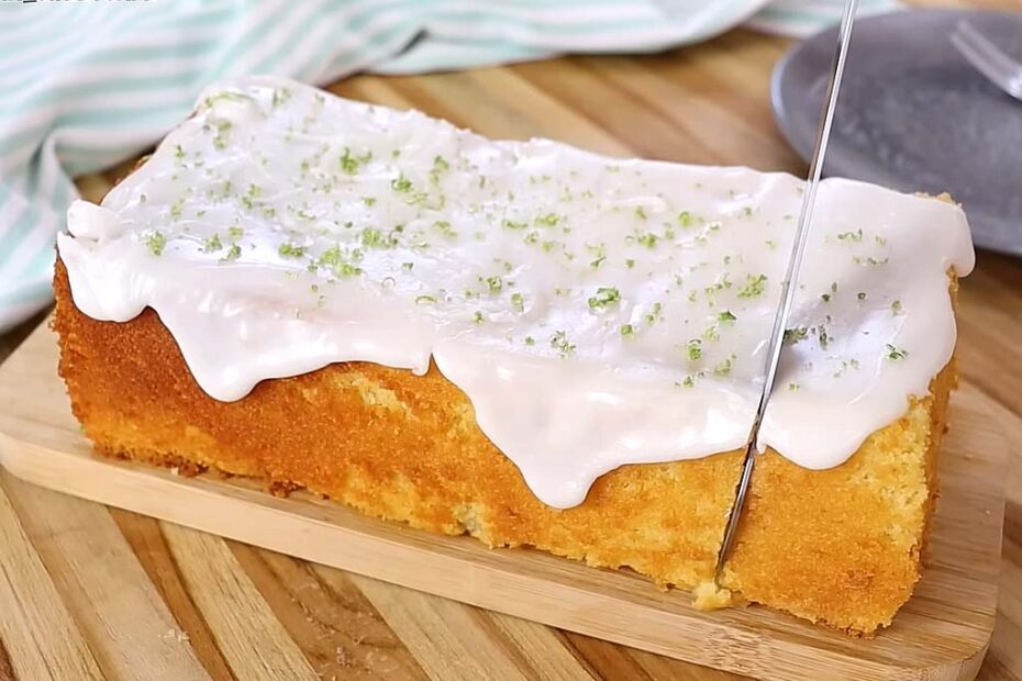 Bolo Amanteigado de Limão