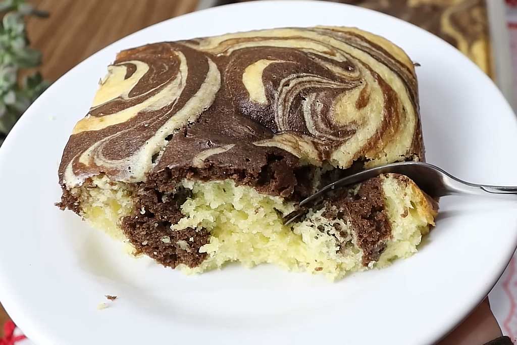 Bolo Mesclado Tamanho Família