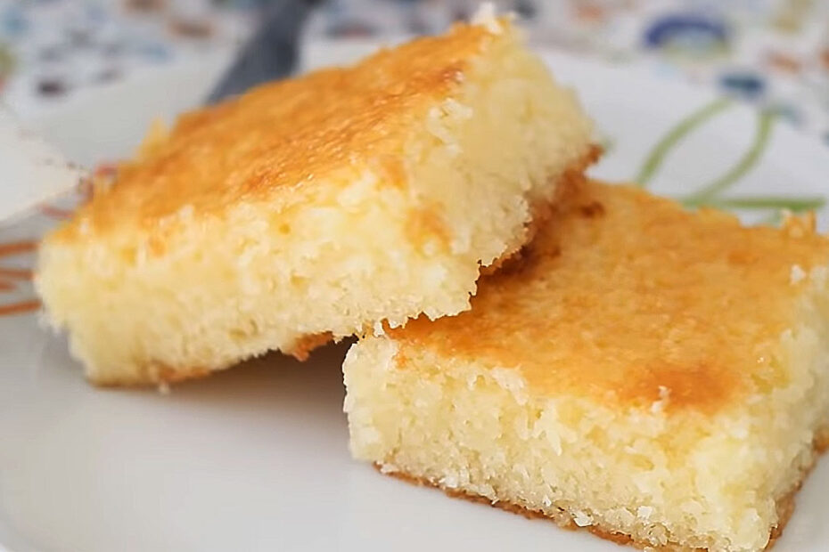 Bolo Queijadinha Cremoso