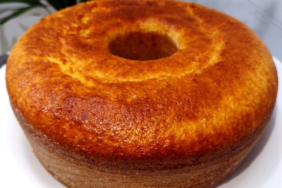 Bolo Simples e Fofinho na AirFryer