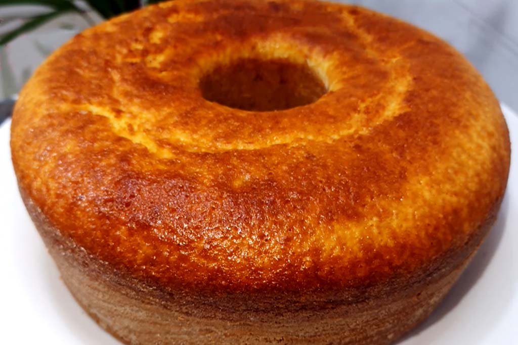 Bolo Simples e Fofinho na AirFryer