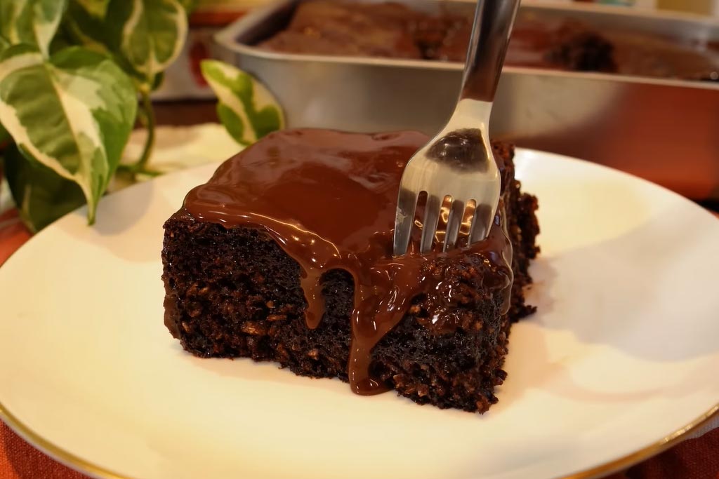 Bolo de Chocolate Sem Farinha de Trigo