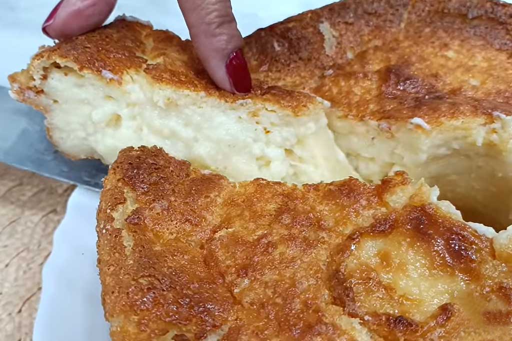 Bolo de Flocão Cremoso