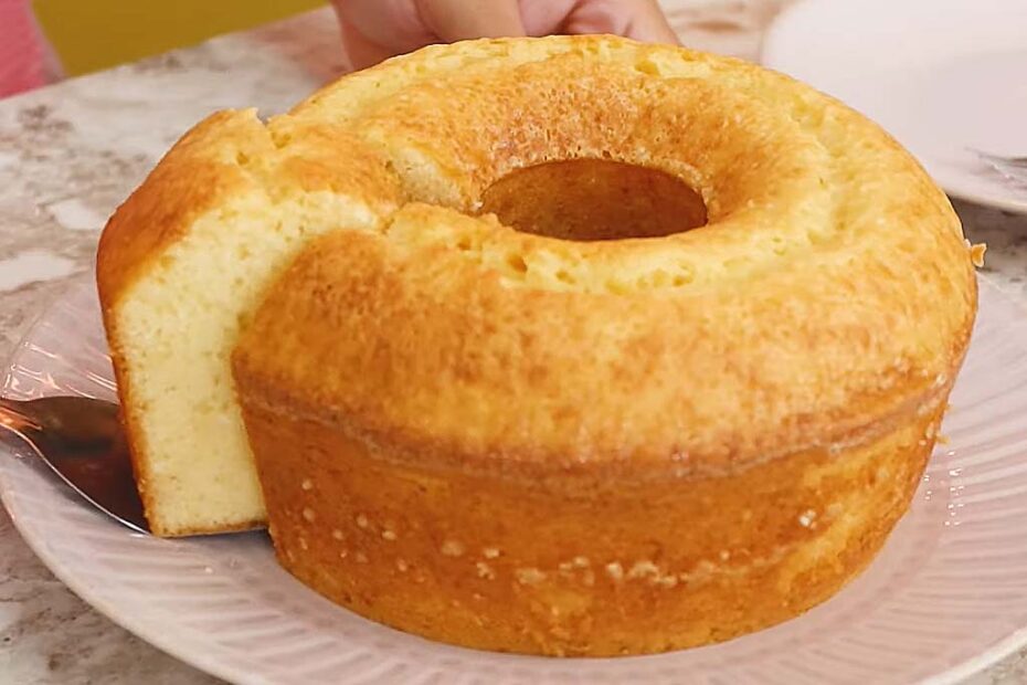 Bolo de Iogurte Super Fofinho