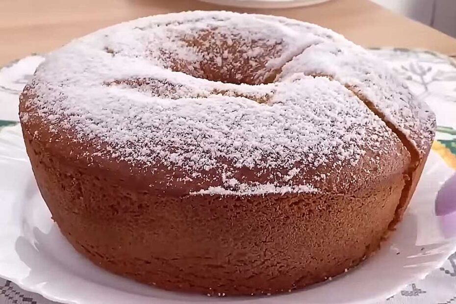 Bolo de Laranja Fofinho e Perfumado