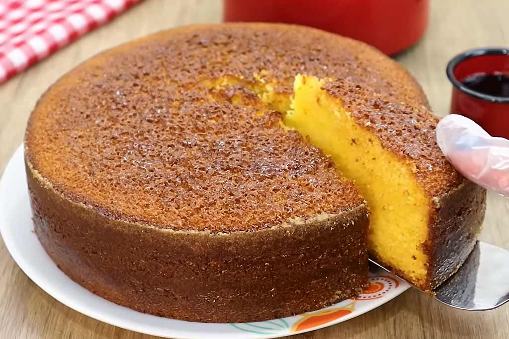 Bolo de Milho com Apenas 2 Espigas