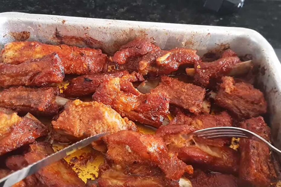 Costelinha de Porco Assada Fácil