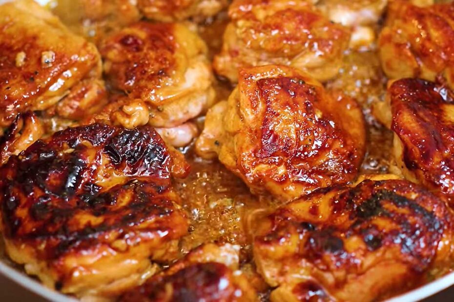 Frango Caramelizado no Açúcar