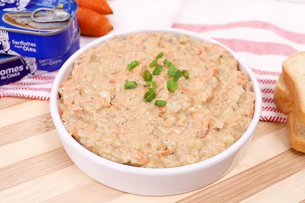 O Melhor Patê de Sardinha do Mundo