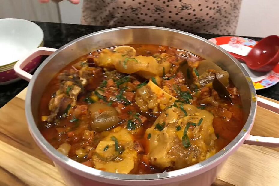 Mocotó Cremoso com Calabresa e Bacon