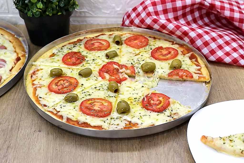 Pizza de Liquidificador Rápida