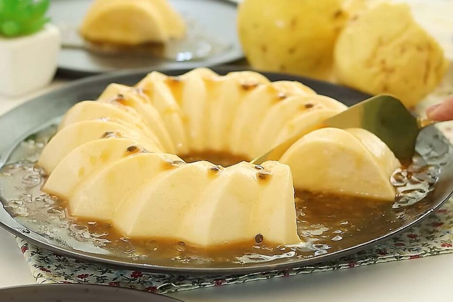 Pudim de Maracujá Refrescante e Econômico