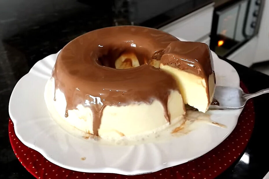 Pudim de Sorvete Cremoso