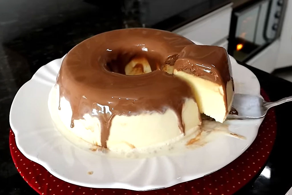 Pudim de Sorvete Cremoso