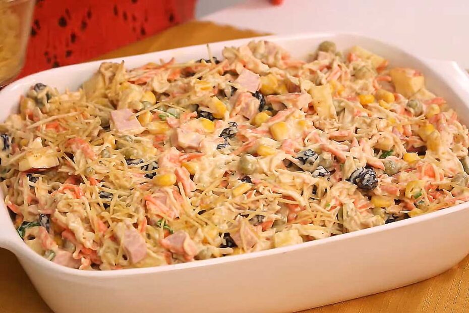 Salpicão Cremoso para o Verão