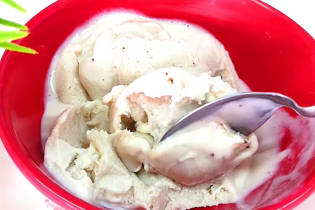 Sorvete Cremoso de Banana