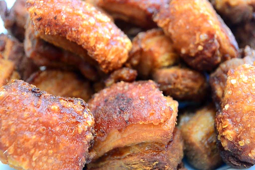 Torresmo de Panela de Pressão Crocante