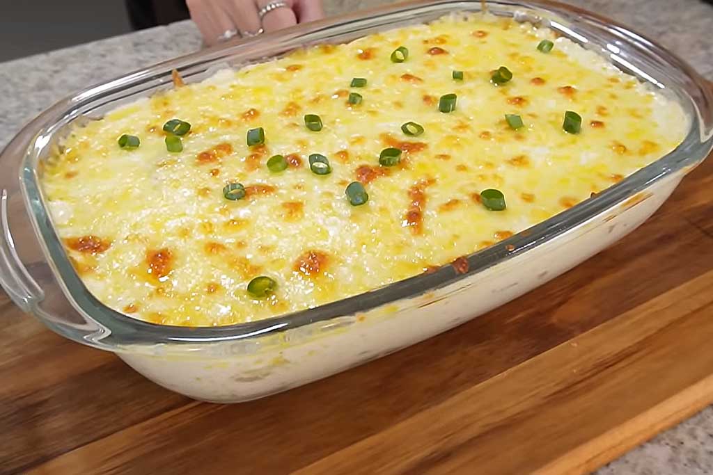 Batata de Forno Gratinada Cremosa