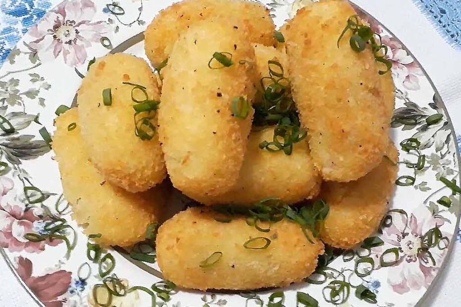 Bolinho de Batata com Calabresa