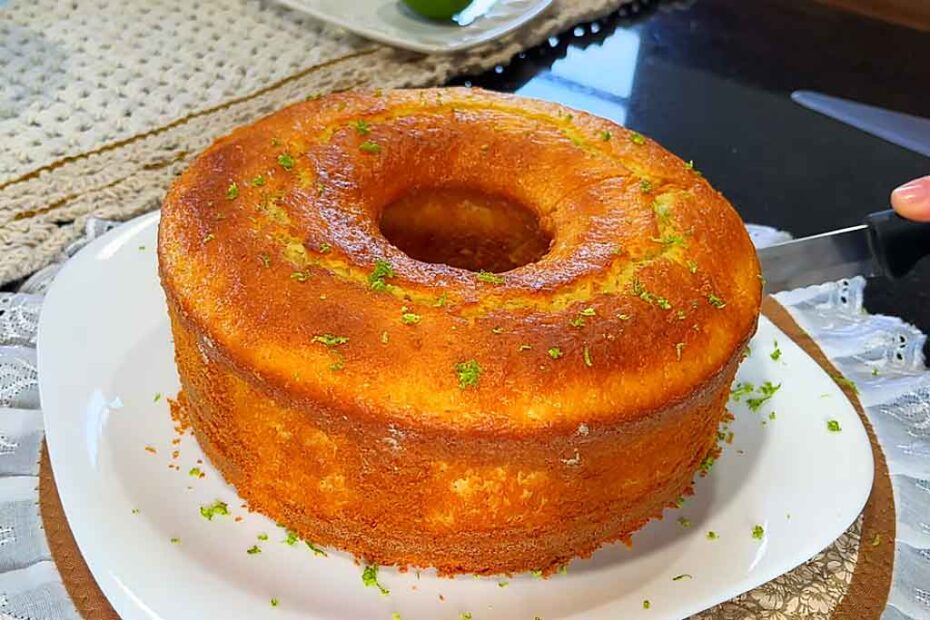 Bolinho de Limão Fofinho