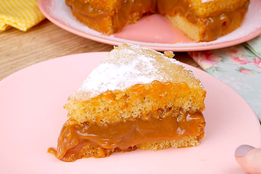 Bolo Bem-Casado com Casquinha