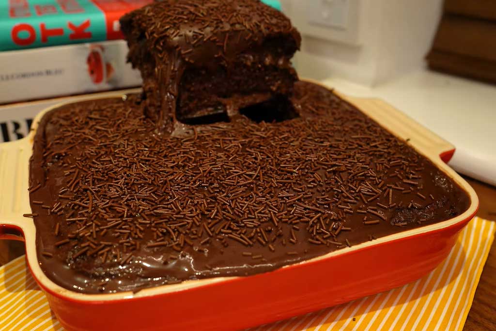 Bolo de Brigadeiro Mais Molhadinho