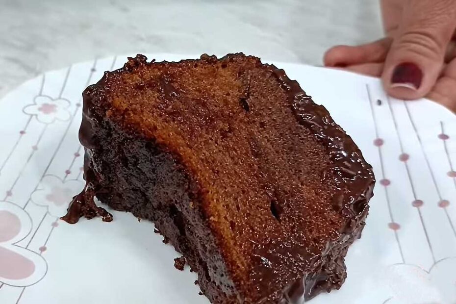 Bolo de Chocolate Sem Glúten
