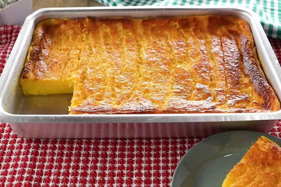 Bolo de Milho da Roça Saboroso