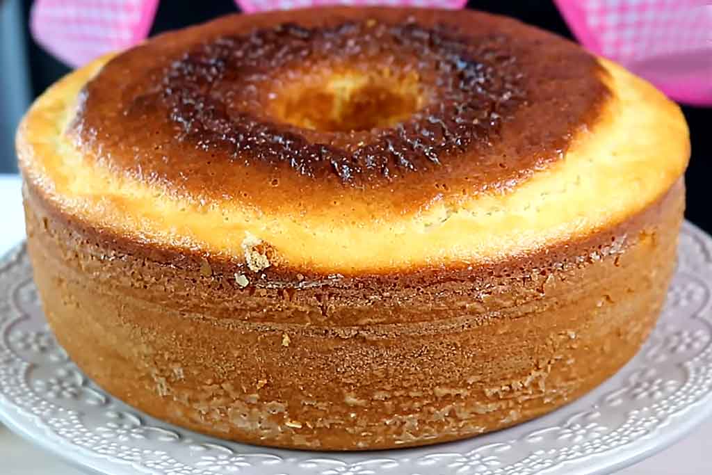 Bolo de Queijo Simples Fofinho