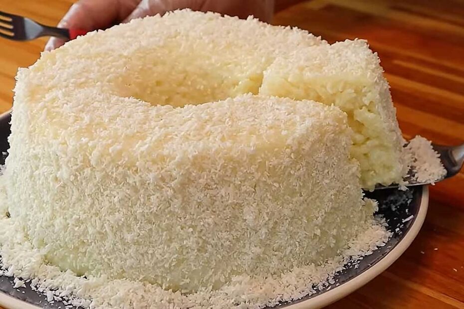 Bolo de Tapioca Gelado Sem Forno