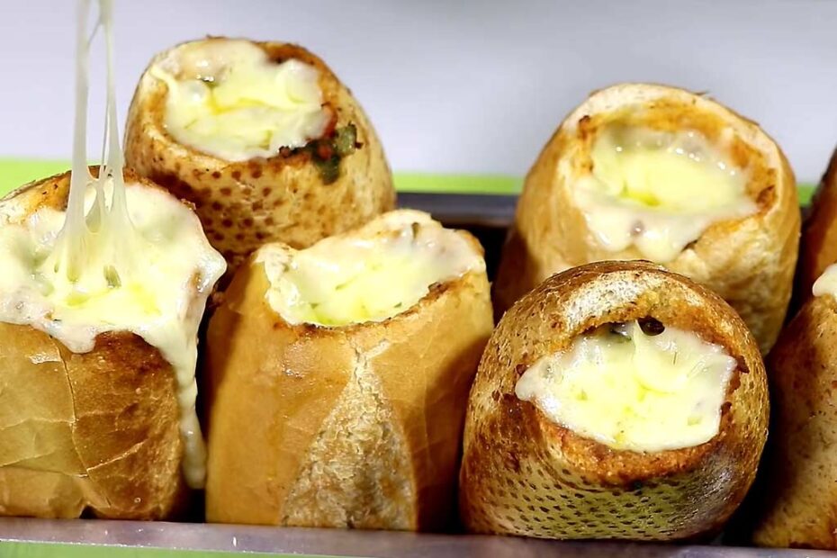 Buraco Quente com Queijo e Carne