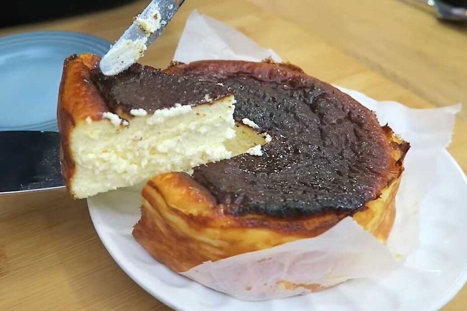 Cheesecake Basco na Air Fryer