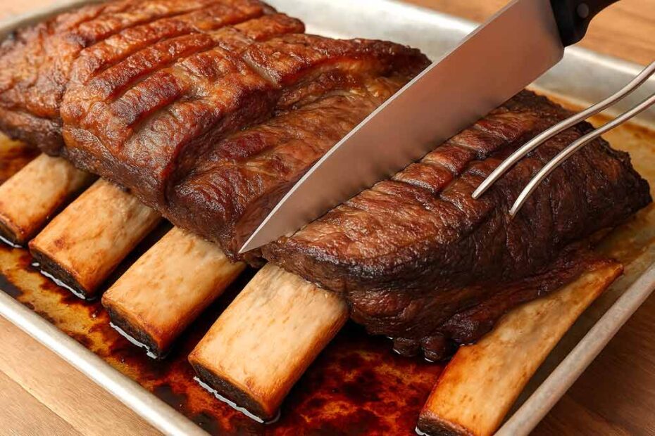 Costela Assada no Forno que Derrete