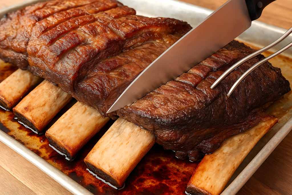 Costela Assada no Forno que Derrete