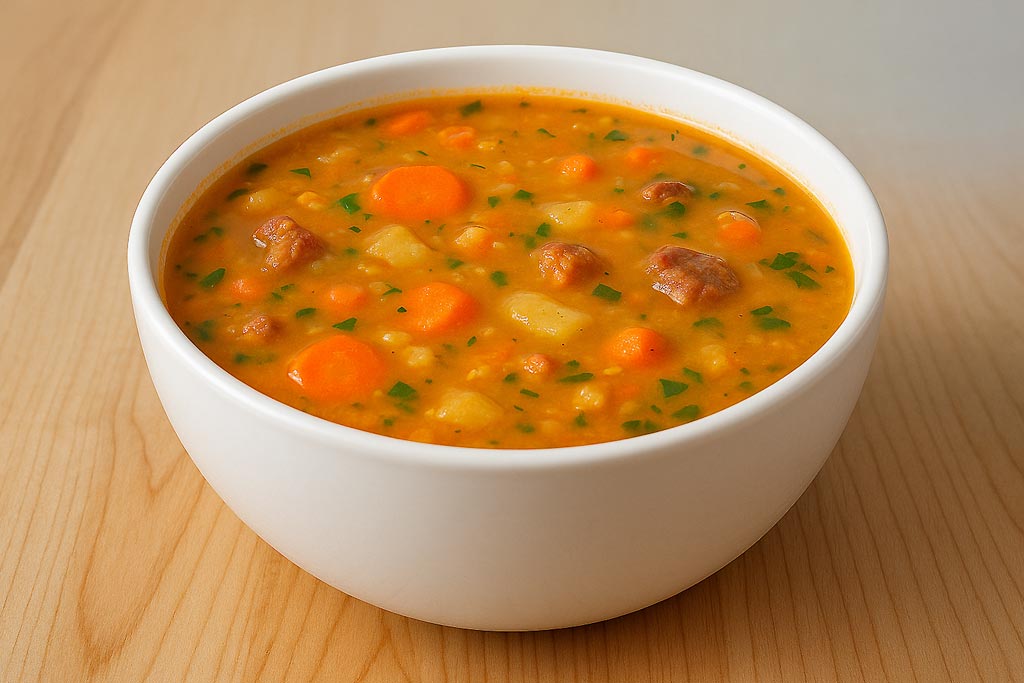 Mocotó com Feijão Branco